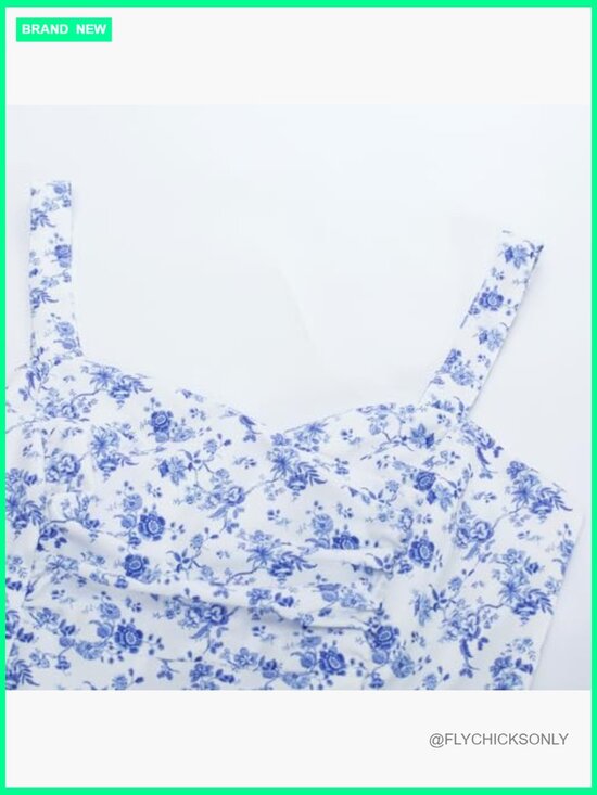 Vintage 1950s Sleeveless Flowy Ruched Midi Tea Party Cocktail Dress - Picture 3 of 7